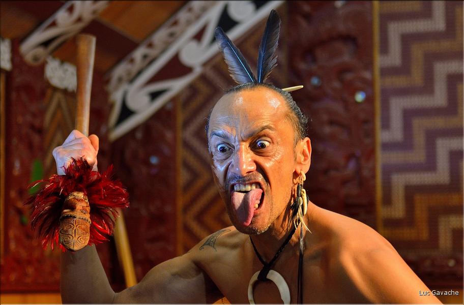 Le Haka, la célèbre danse guerrière Maori. (9)