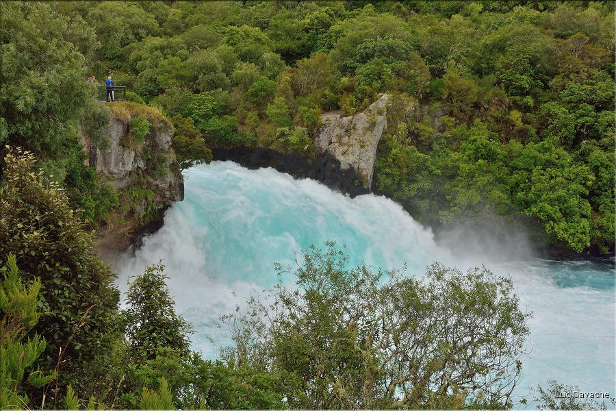 Huka Falls sur le Waikato, le plus long fleuve de Nouvelle-Zélande (région de Rotorua). (6)