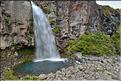 En chemin vers les Tama Lakes, situés au pied du Tongariro. Ici Taranaki falls. (10)