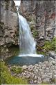 En chemin vers les Tama Lakes, situés au pied du Tongariro. Ici Taranaki falls. (11)
