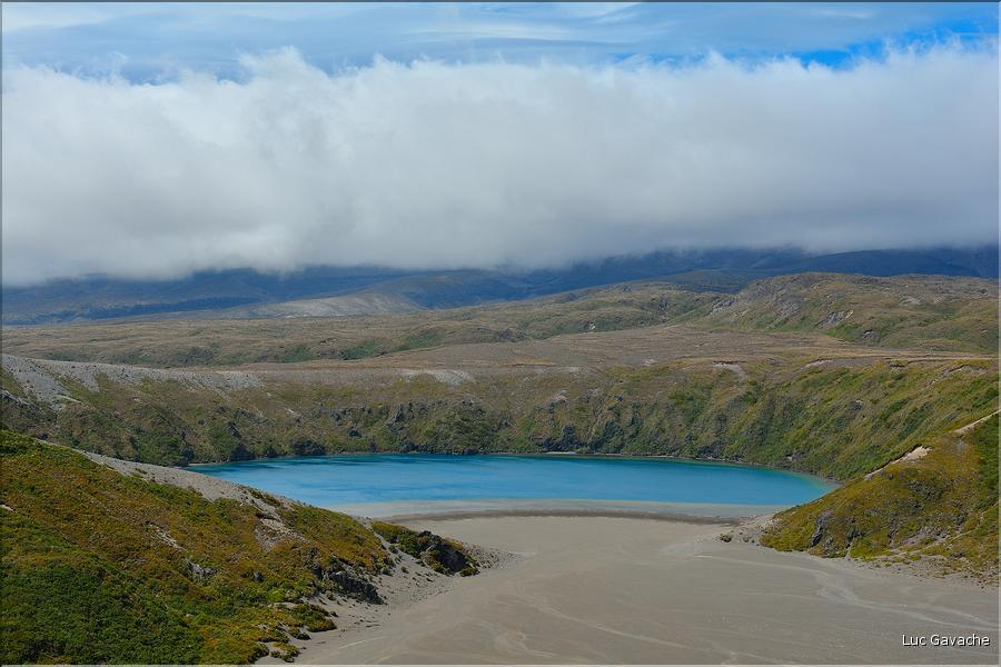 Le Lower Tama Lake dans le parc du Tongariro. (2)