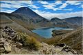 Le Upper Tama Lake et le volcan Tongariro. (1)