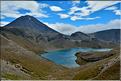 Le Upper Tama Lake et le volcan Tongariro. (2)