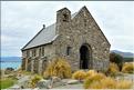 L'église du bon berger au lac Tekapo.