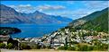 La ville de Queenstown et le lac Wakatipu. (1)
