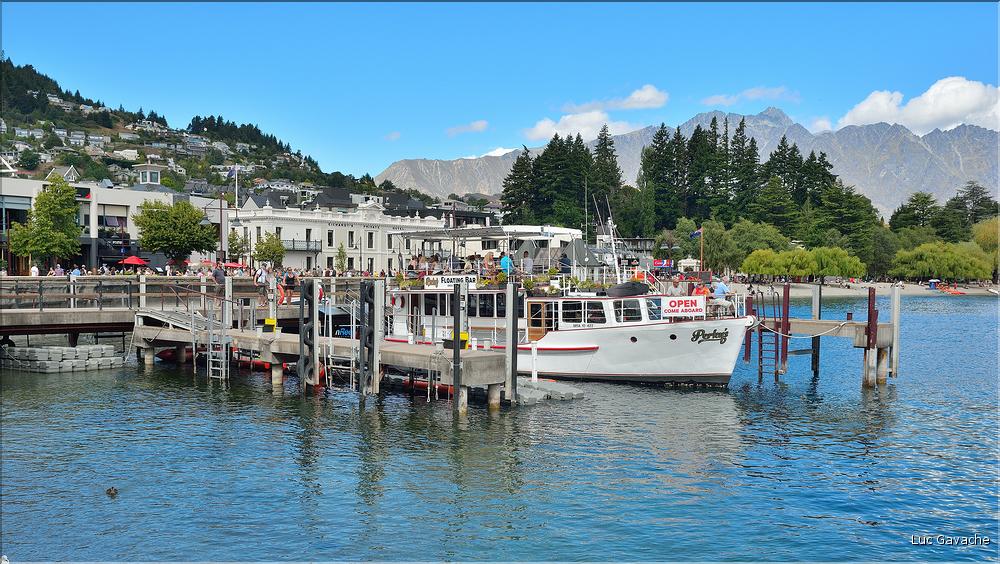 La ville de Queenstown et le lac Wakatipu. (7)