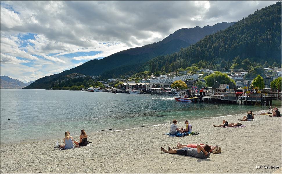 La ville de Queenstown et le lac Wakatipu. (8)