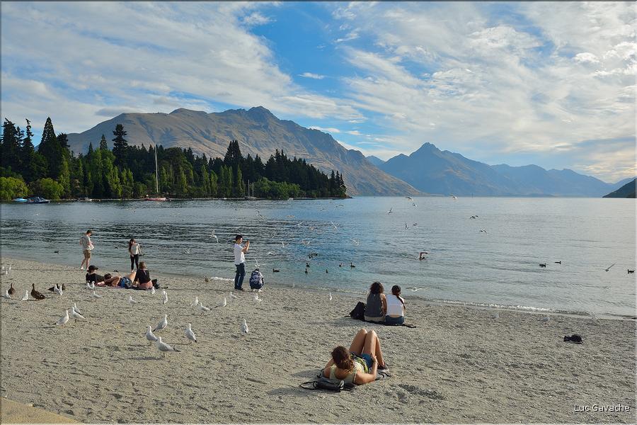 La ville de Queenstown et le lac Wakatipu. (9)