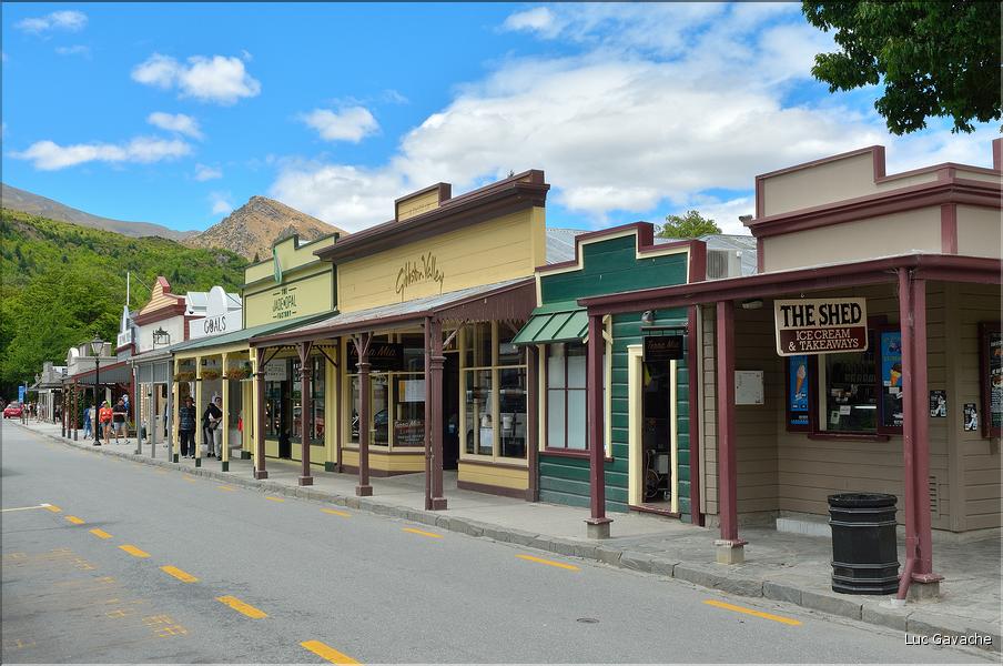 La petite ville minière de Arrowtown. (4)