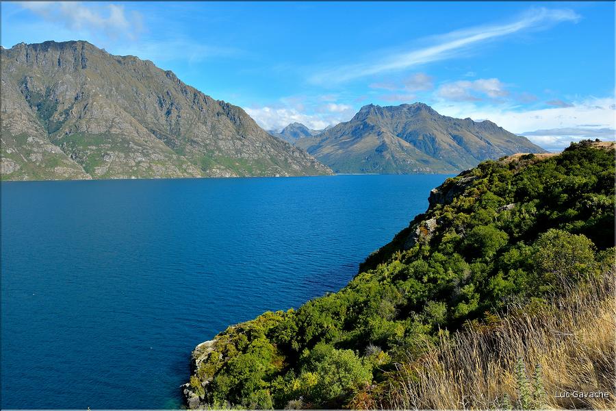 La partie sud du lac Wakatipu. (5)