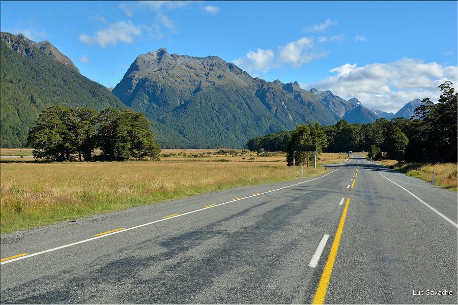 Sur la Milford Sound road. (1)
