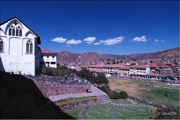 78 Vue de Cuzco et du Monastère Santo Domingo