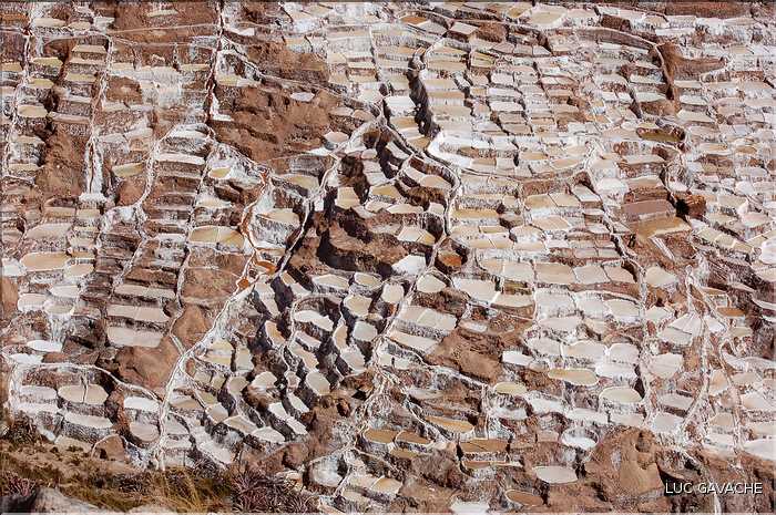 92 Les Salines de Maras, qui étaient exploitées avant même l'arrivé des Inca, compte près de 4.000 bassins (5)