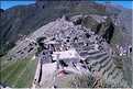 105 Vue du site à partir de l'Intiwatan, ou calendrier solaire, Machu Picchu (10)
