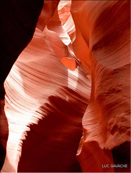 Sculpté par l'eau, Antilope valley se trouve à proximité du lake Powell, Arizona (16)