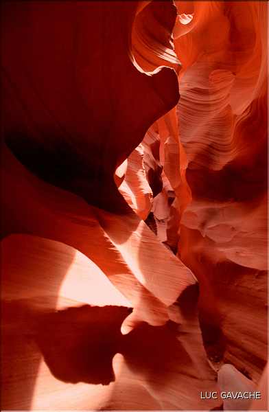 Sculpté par l'eau, Antilope valley se trouve à proximité du lake Powell, Arizona (17)