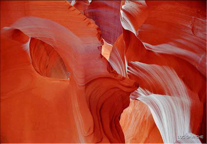 Sculpté par l'eau, Antilope valley se trouve à proximité du lake Powell, Arizona (18)