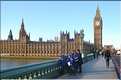 Ecoliers  sur Westminster Bridge