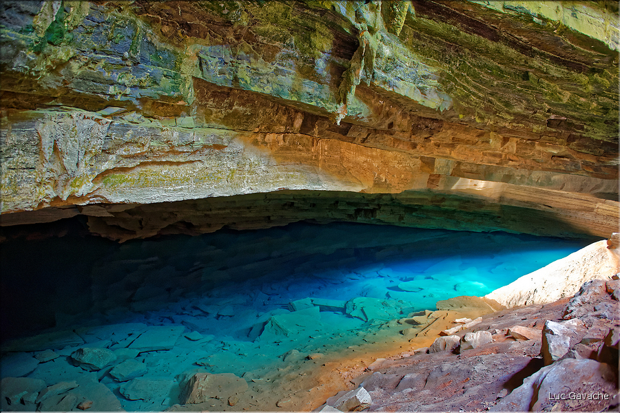 Site Gruta da Pratinha. Ici la Grotte Bleue (3)