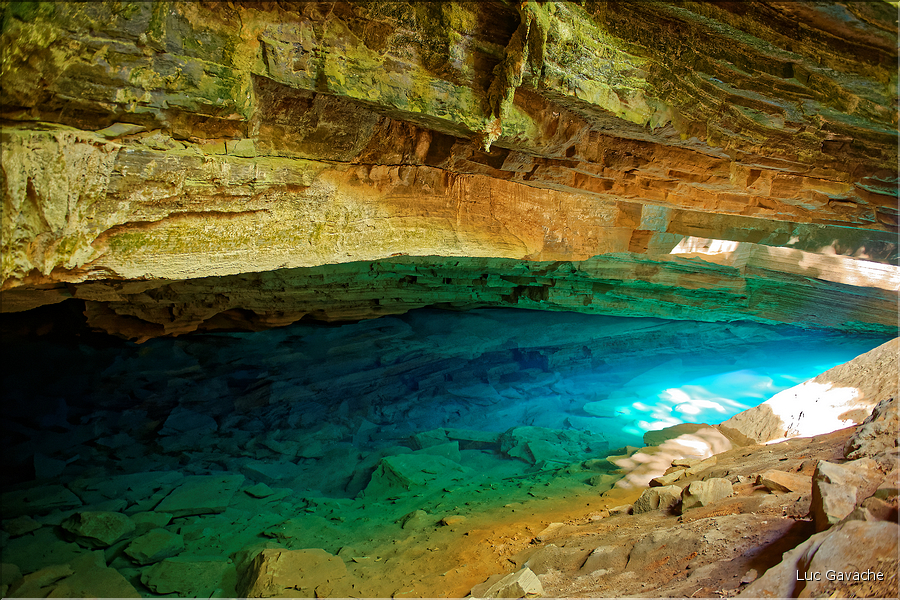 Site Gruta da Pratinha. Ici la Grotte Bleue (4)