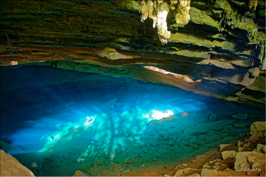 Site Gruta da Pratinha. Ici la Grotte Bleue (6)