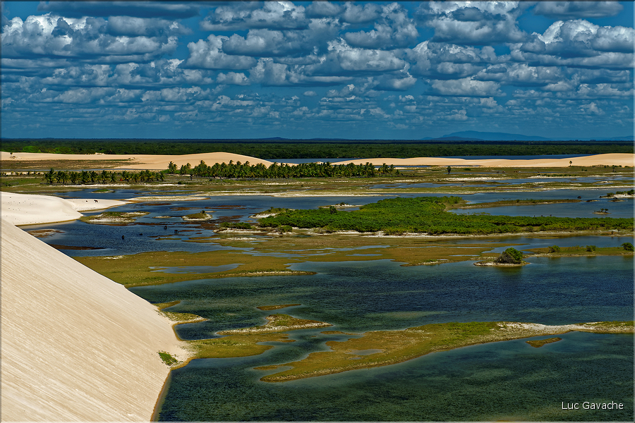 Le long de la route vers Jericoacoara dans le Nordeste. (29) Ici à Tatajuba