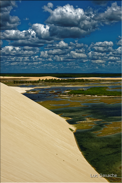 Le long de la route vers Jericoacoara dans le Nordeste. (30) Ici à Tatajuba