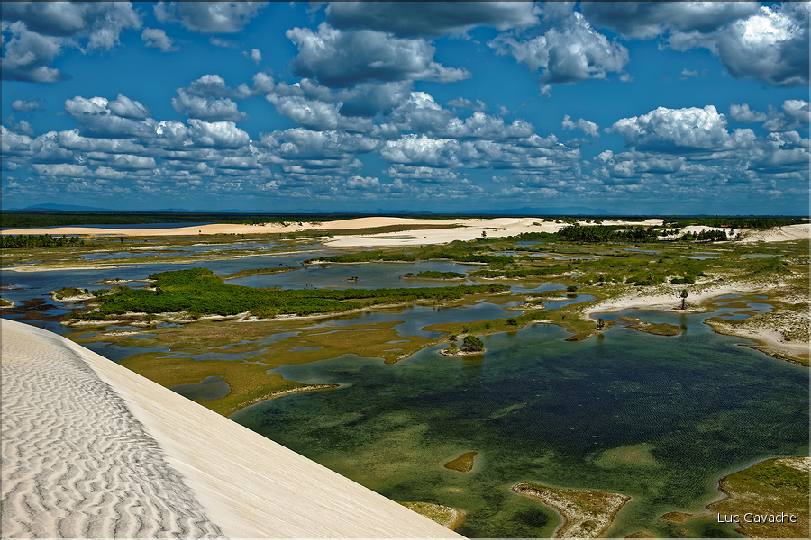 Le long de la route vers Jericoacoara dans le Nordeste. (33) Ici à Tatajuba