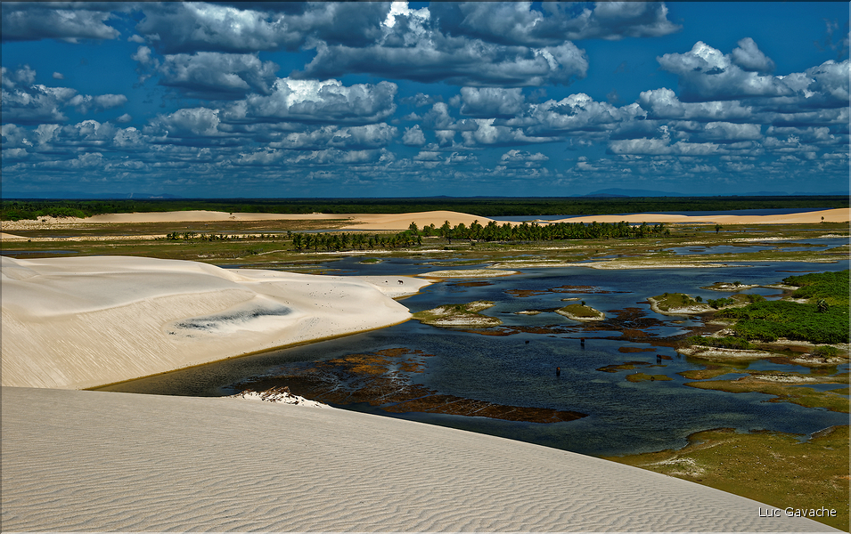 Le long de la route vers Jericoacoara dans le Nordeste. (34) Ici à Tatajuba