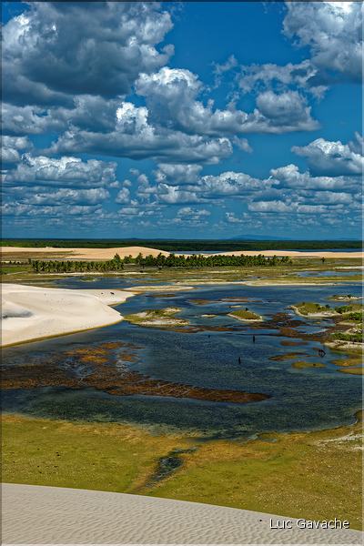 Le long de la route vers Jericoacoara dans le Nordeste. (36) Ici à Tatajuba