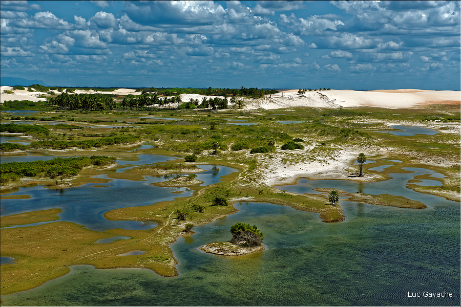 Le long de la route vers Jericoacoara dans le Nordeste. (37) Ici à Tatajuba