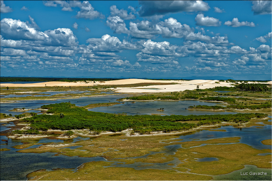 Le long de la route vers Jericoacoara dans le Nordeste. (38) Ici à Tatajuba