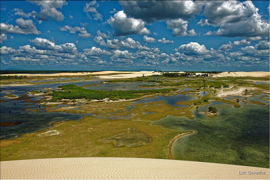 Le long de la route vers Jericoacoara dans le Nordeste. (39) Ici à Tatajuba