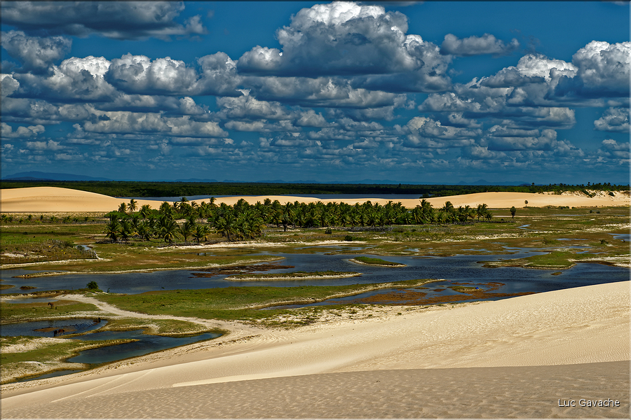 Le long de la route vers Jericoacoara dans le Nordeste. (41) Ici à Tatajuba