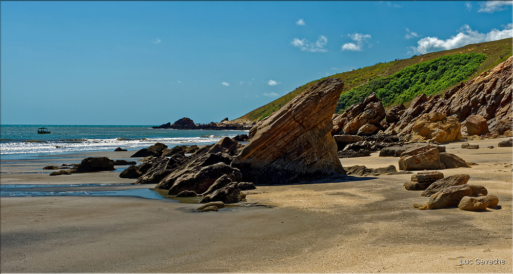 La côte sauvage à l'Est de Jericoacoara. (25)