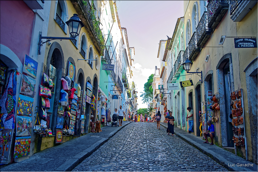 Dans les rues du centre historique de Pelourinho. (25)