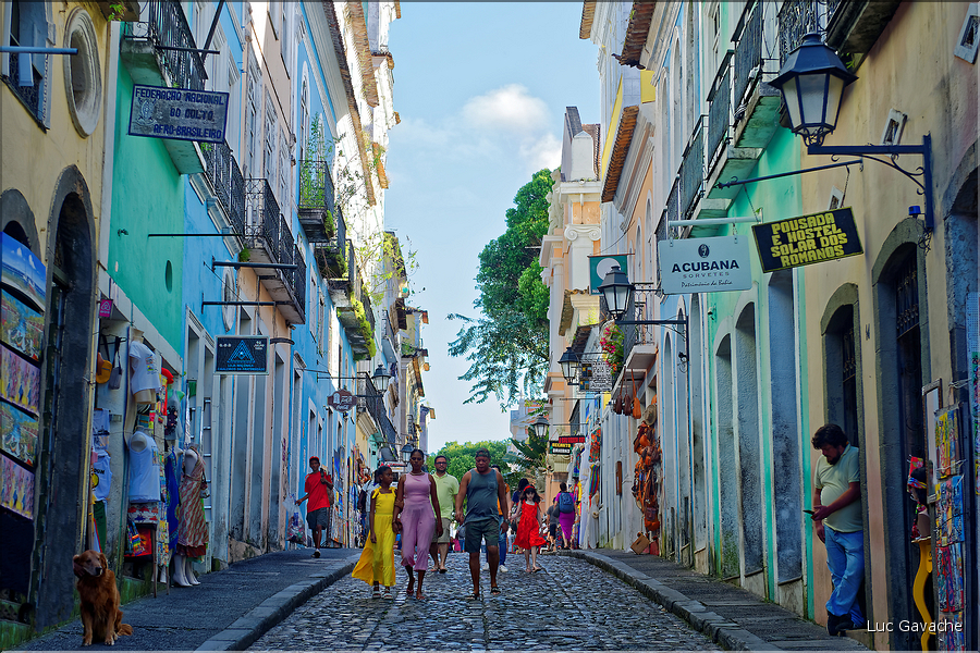 Dans les rues du centre historique de Pelourinho. (26)