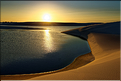 Les Lençois Maranhenses. s'étendent, dans une sucession de dunes et de petits lacs, le long du littoral sur près de 80 km. (10)