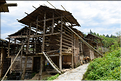 Séchoirs à riz à l'entrée du village de Xiaohuang. (3)