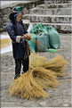 Aujourd'hui, décorticage du riz au village de Xiaohuang. (4)