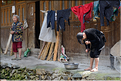 Dans les rues et ruelles du village Dong de Xiaohuang. (11)