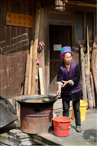 Dans les rues et ruelles du village Dong de Xiaohuang. (20)