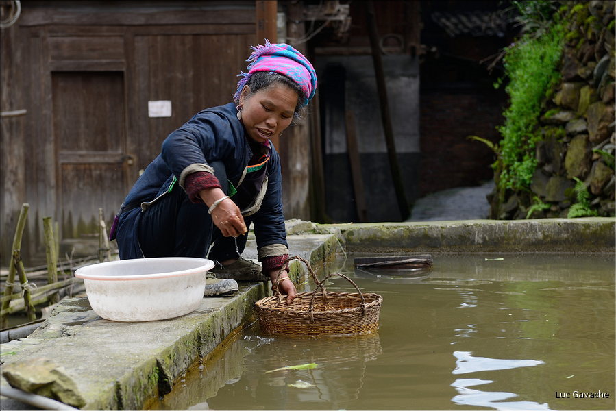 Dans les rues et ruelles du village Dong de Xiaohuang. (25)