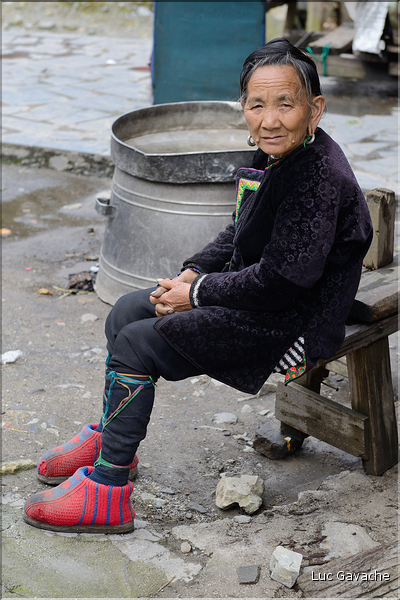 Dans les rues et ruelles du village Dong de Xiaohuang. (31)
