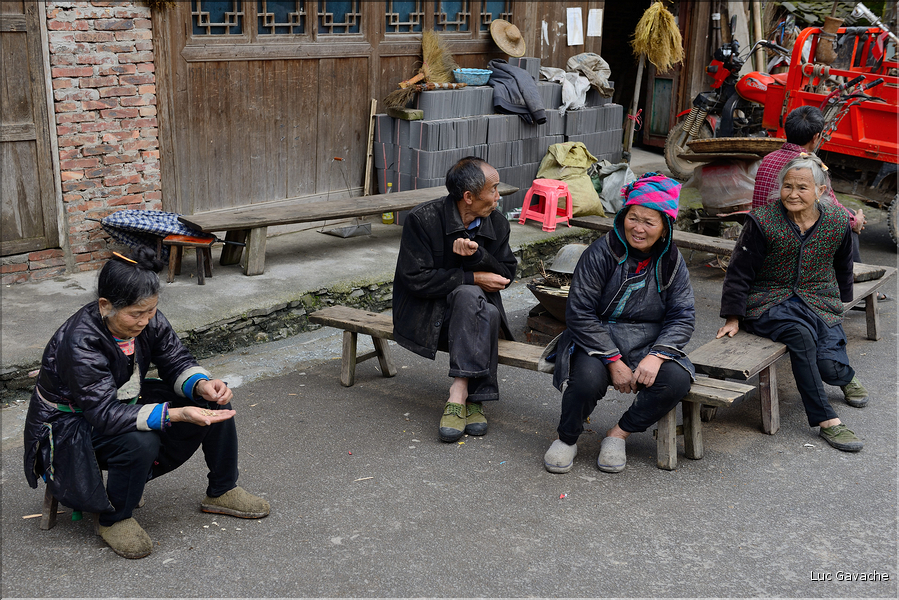 Dans les rues et ruelles du village Dong de Xiaohuang. (32)