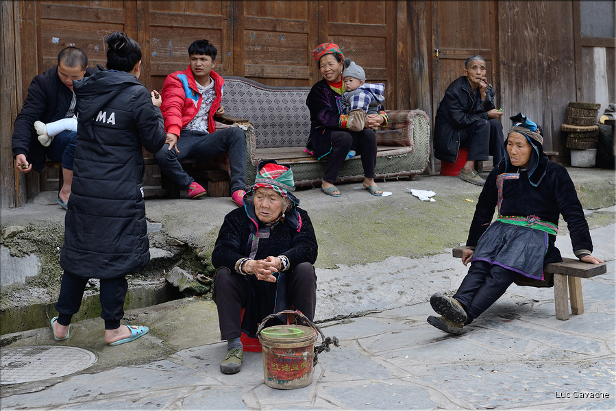 Dans les rues et ruelles du village Dong de Xiaohuang. (35)