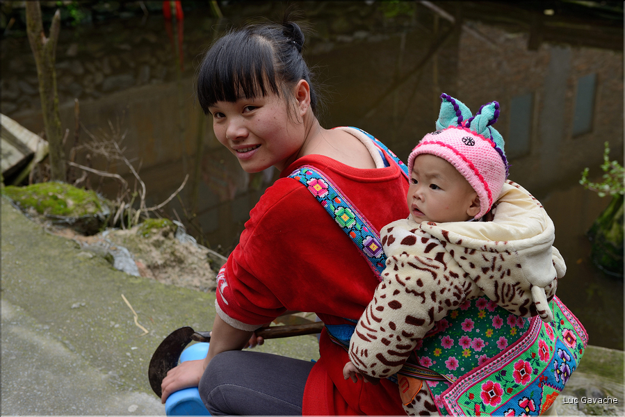 Dans les rues et ruelles du village Dong de Xiaohuang. (47)