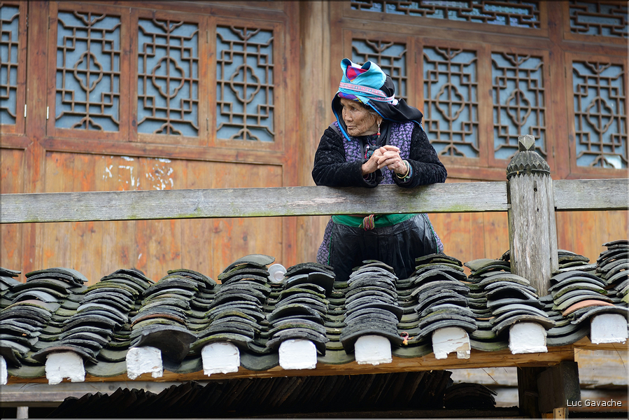 Dans les rues et ruelles du village Dong de Xiaohuang. (56)