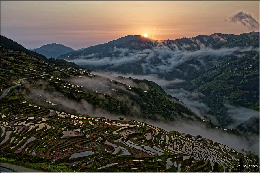 Les rizières en terrasses de Jiabang près du village de Jiache. (3)
