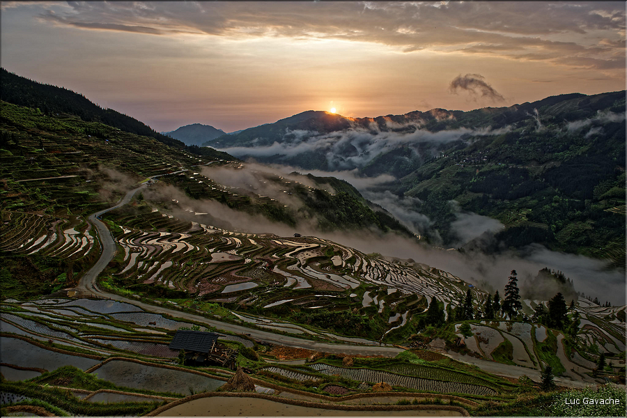 Les rizières en terrasses de Jiabang près du village de Jiache. (4)